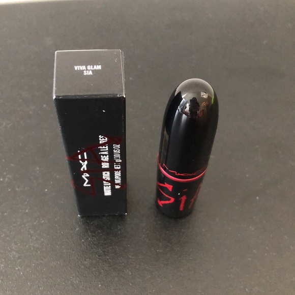 2 / $20 MAC Viva Glam SIA Matte Red Lipstick - Picture 4 of 4